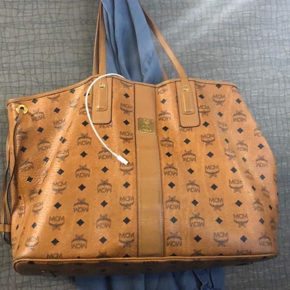 large mcm tote